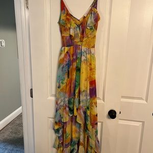 T Bags Los Angeles high low dress